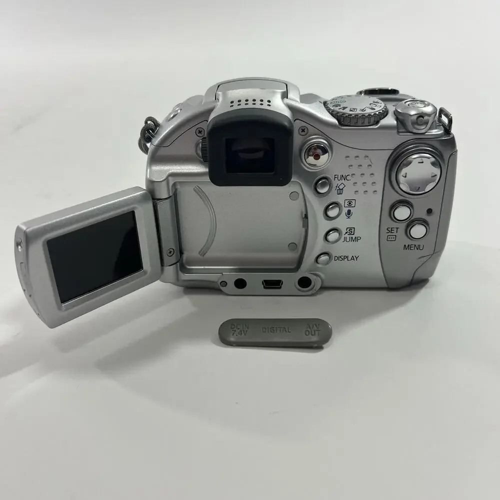 Canon PowerShot S1 IS 3.2MP Digital Camera 10x Optical Zoom PC1058 Kit Tested